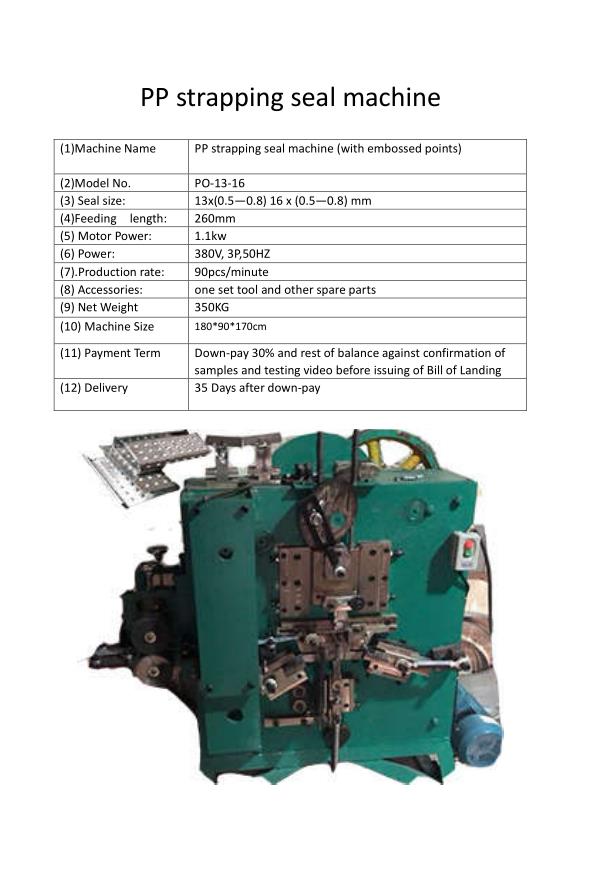 Customer from Latin America country got machine and steel material for -strapping clip-s