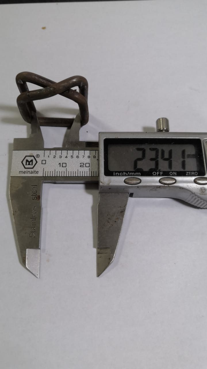 Galvanized Steel Wire Buckle 16mm,
