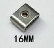 stainless banding buckle, stainless steel 304 screw buckle